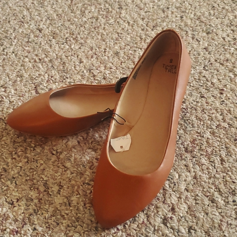 Camel Flats size 9